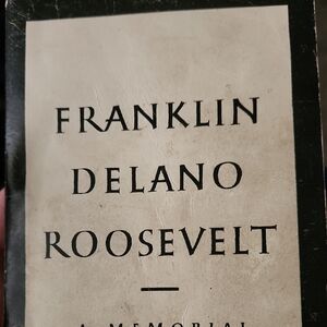 Franklin Delano Roosevelt Memorial Book